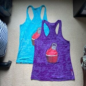 2 Reebok tank tops